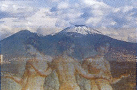 Il Vesuvio e le
                        Tre Grazie